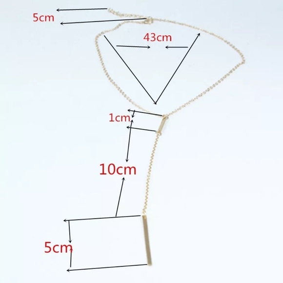 Fashion Jewelry Gold Color Long Tassel Necklace  W - Picture 3 of 3